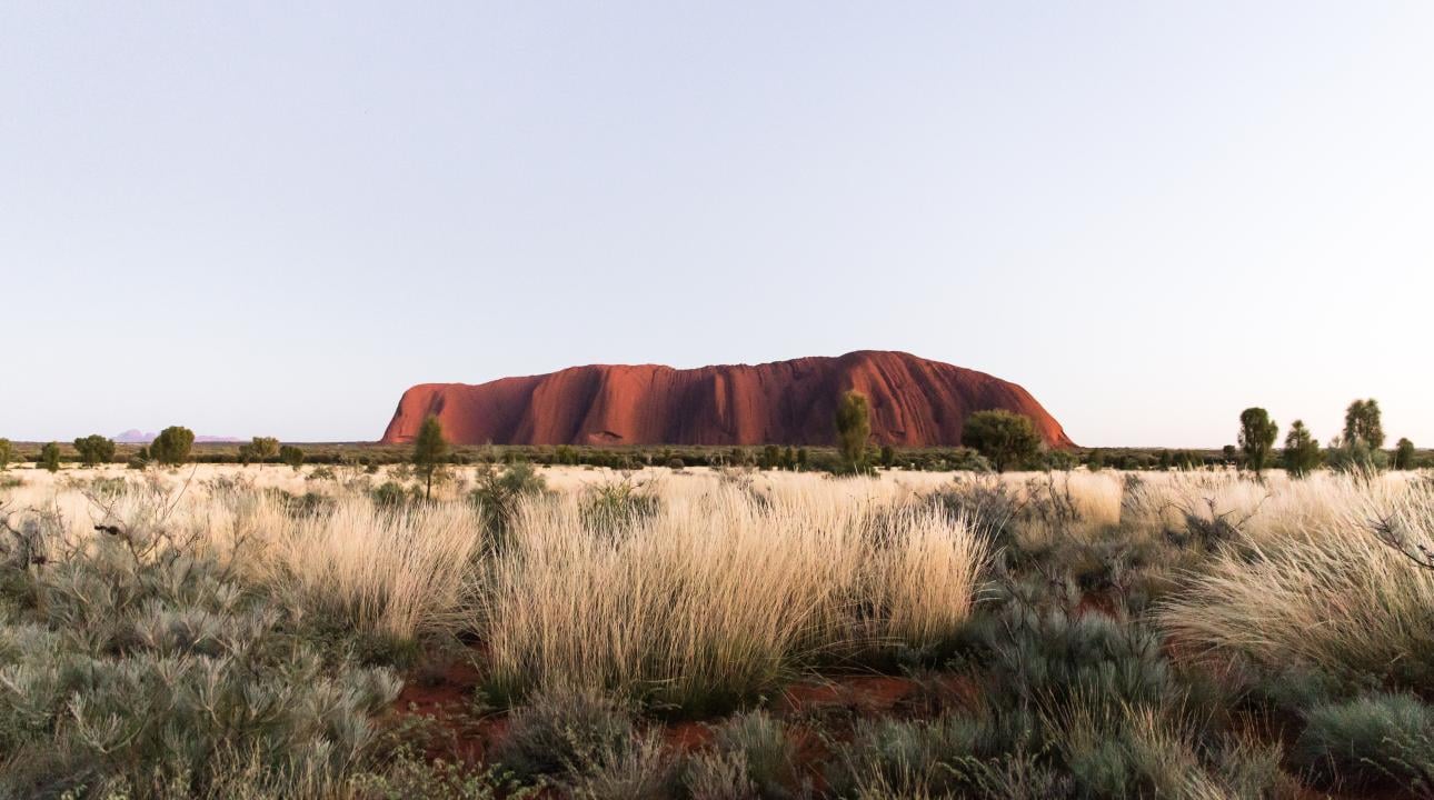 Sunrise over Uluru