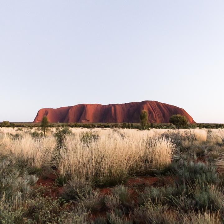 Sunrise over Uluru