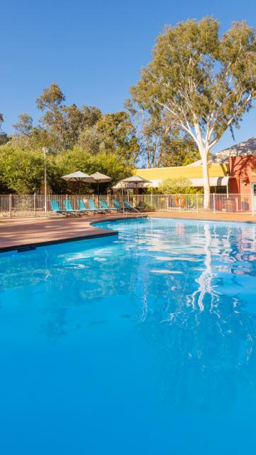 Swimming Pool at The Outback Hotel, Ayers Rock Resort