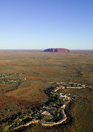 Uluru aerial